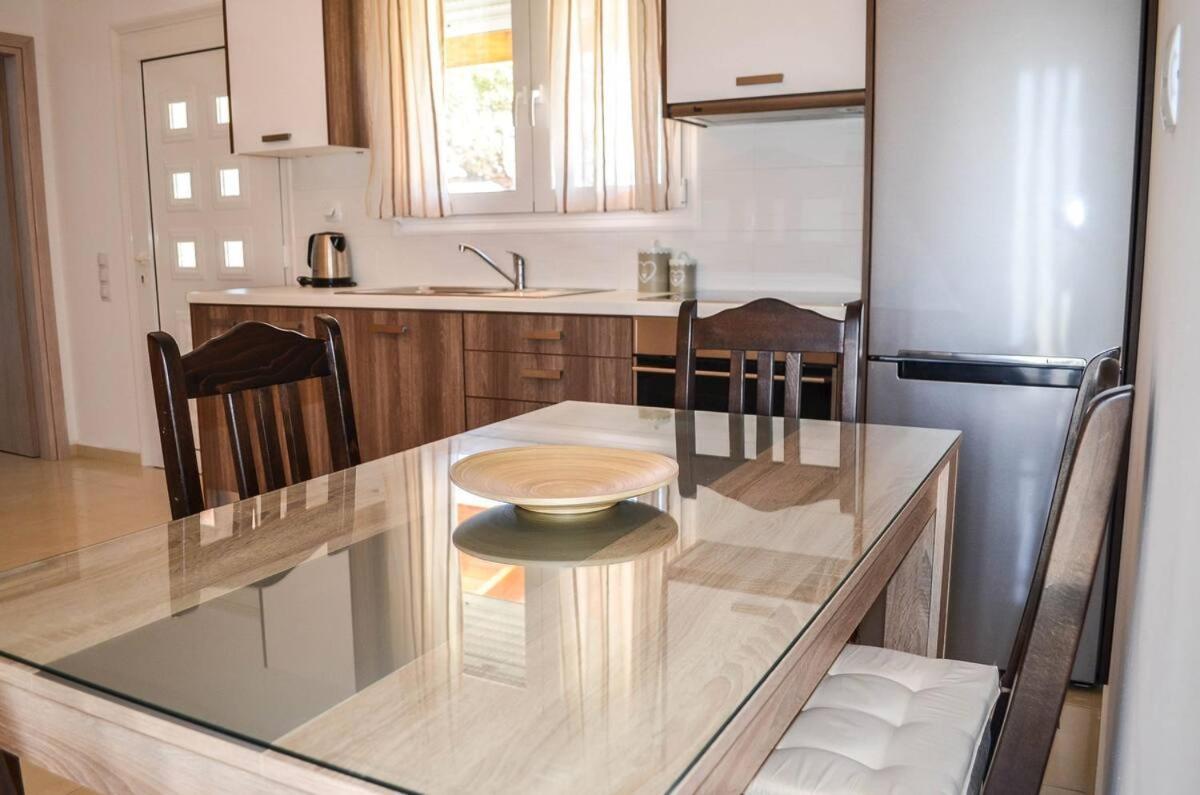 Villa George Sea View With Pool - Triopetra Ngoại thất bức ảnh